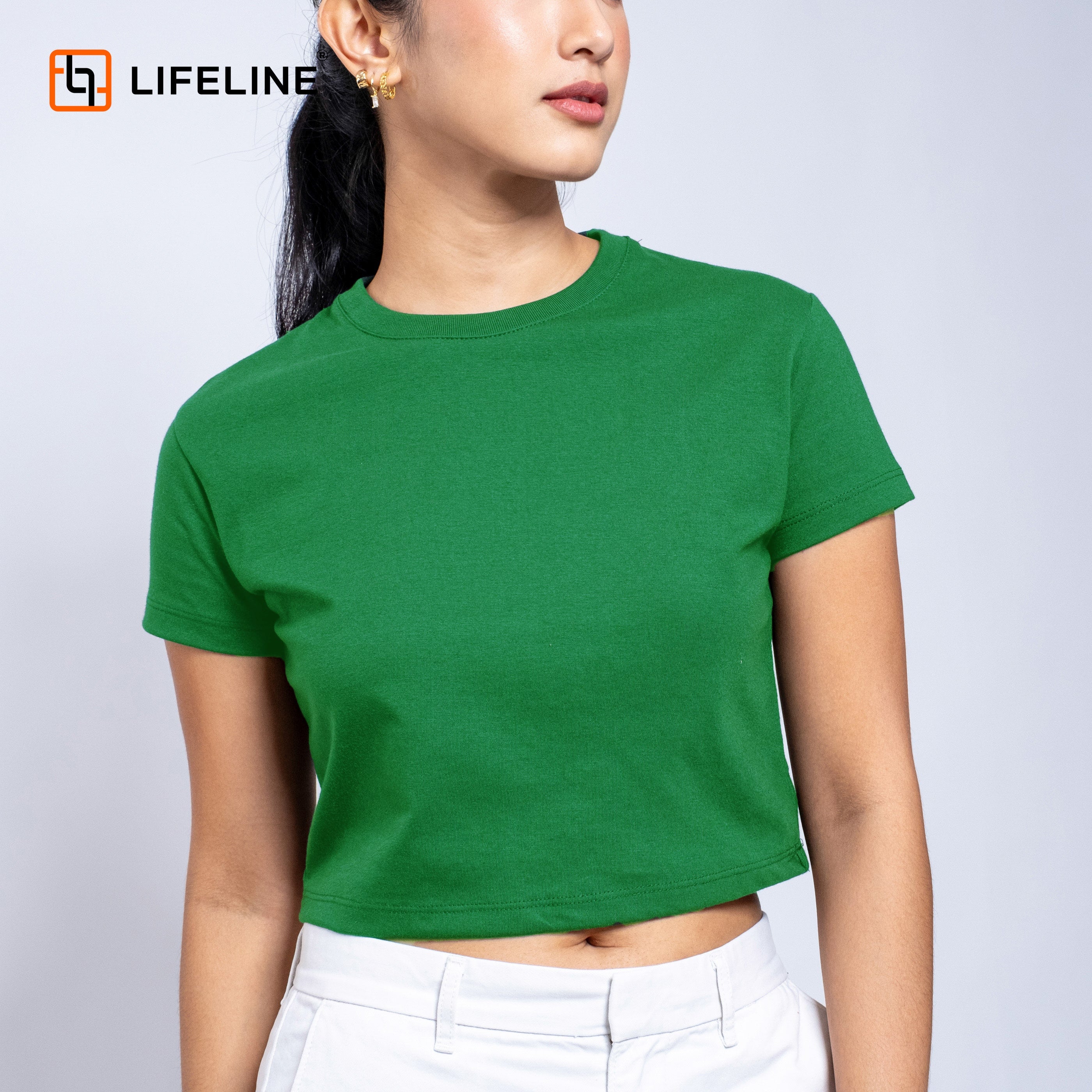 Lifeline Crop Top Shirt