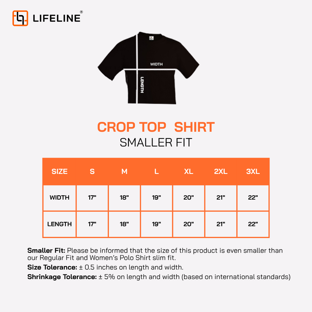 Lifeline Crop Top Shirt