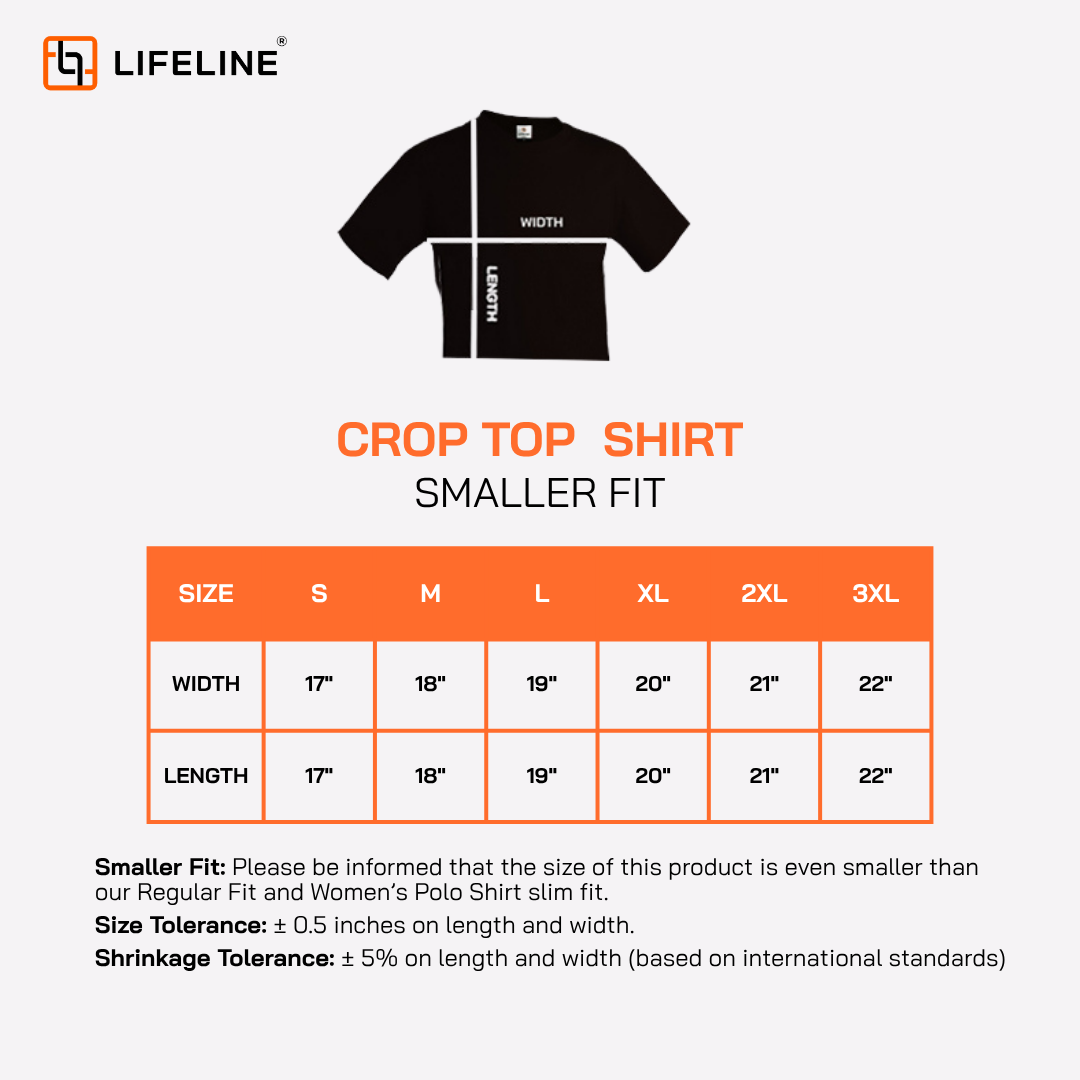Lifeline Crop Top Shirt