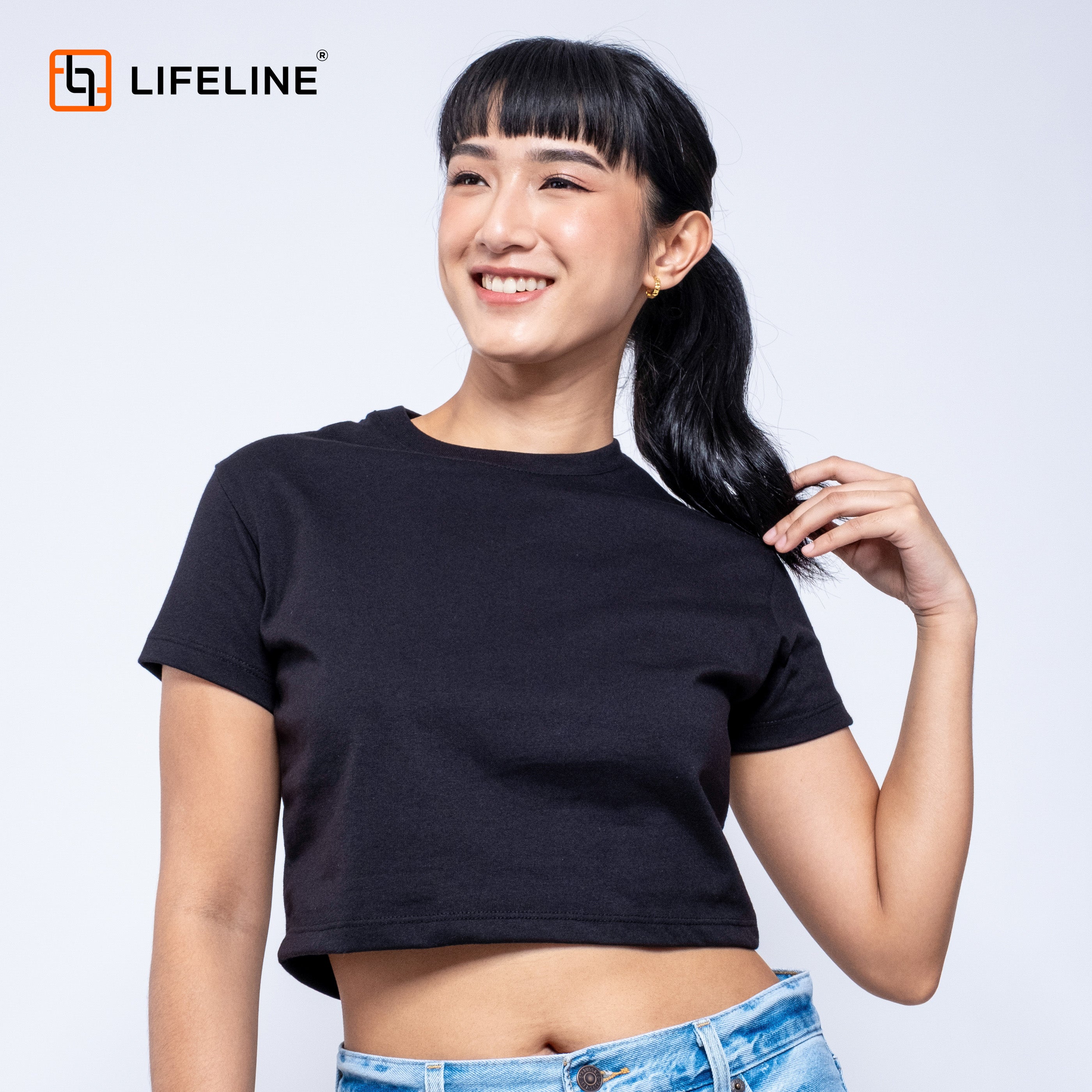 Lifeline Crop Top Shirt