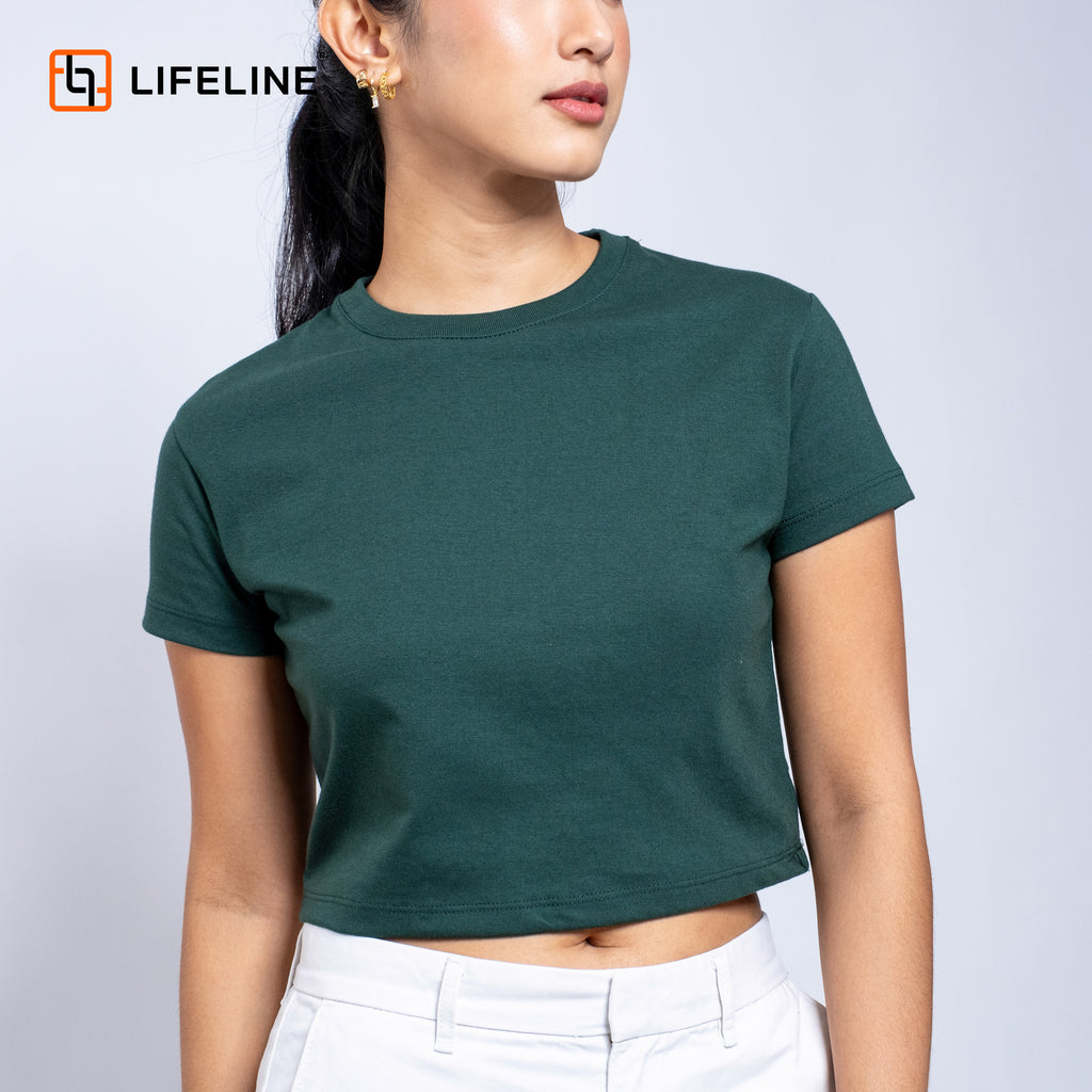 Lifeline Crop Top Shirt