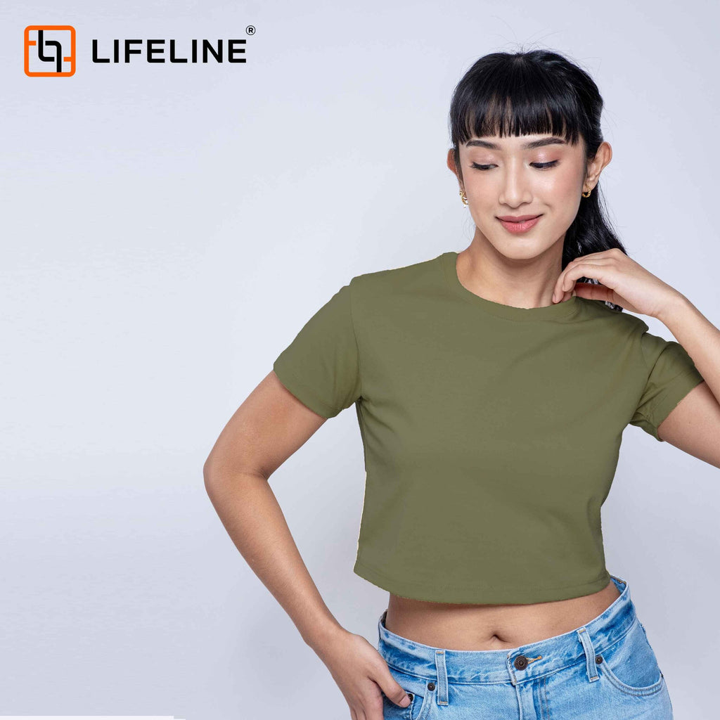 Lifeline Crop Top Shirt