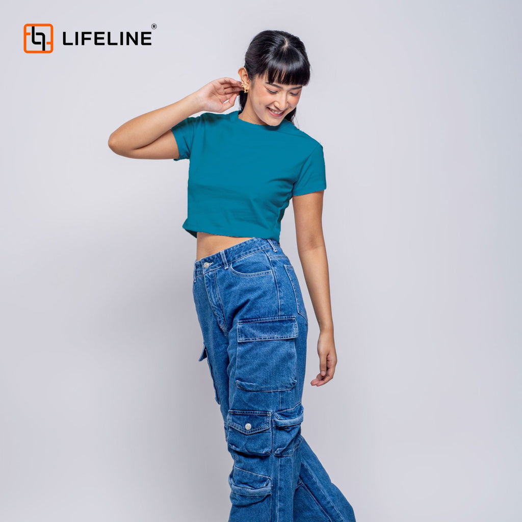 Lifeline Crop Top Shirt