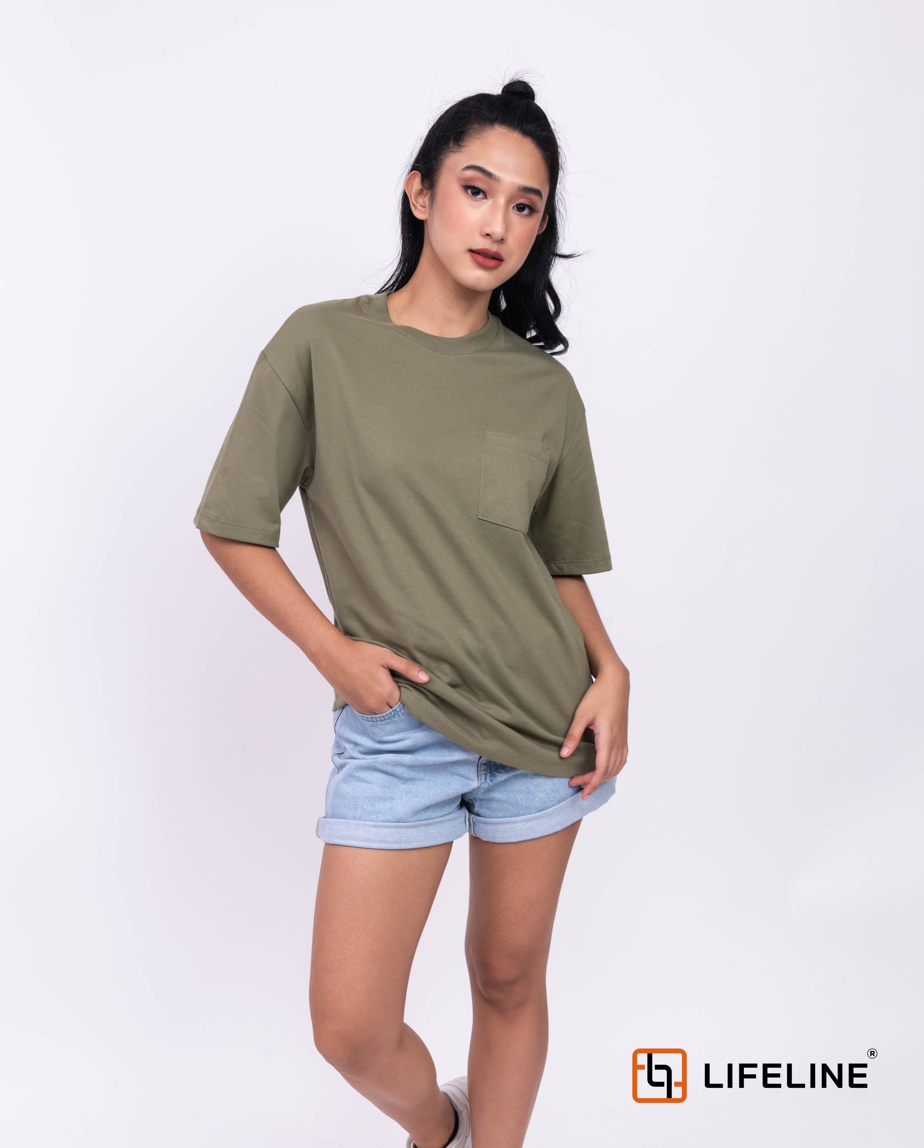 Lifeline Oversized Shirt with Pocket